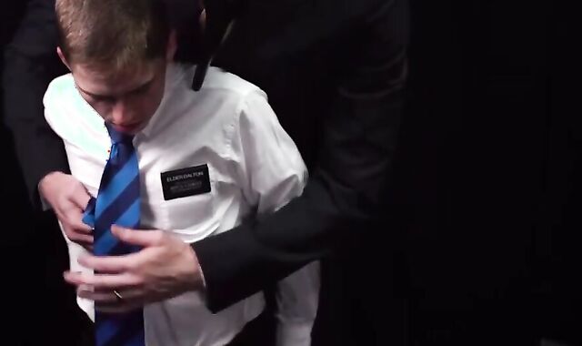 MormonBoyz nubile acquires Barebacked By Masked Parent