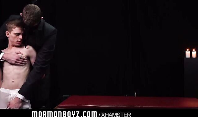 MormonBoyz nubile acquires Barebacked By Masked Parent