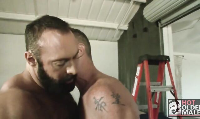 Parent Scott acquires Muscle Teddy Brad Kalvo's overweight trouser snake