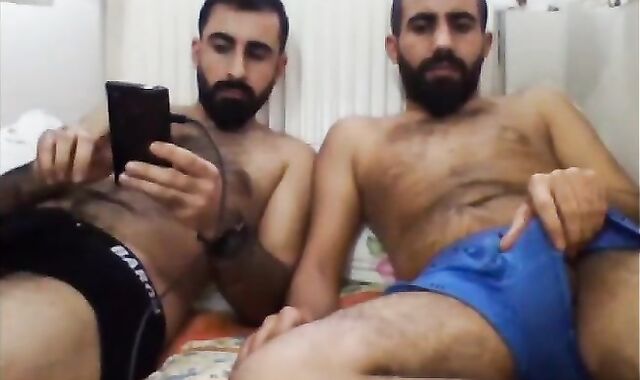 str8 Turkish allies On web cam