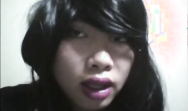 Sissy Asian Jerking Off Like Crazy