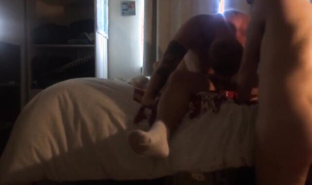 Spitroasted In dilettante faggot unprotected 3-some