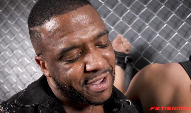 FetishMen: Athletic Micah Martinez touching ginormous sack