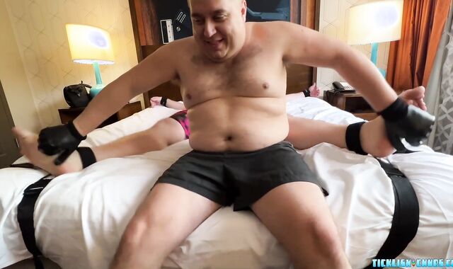 TicklishChubs: Maddox arches to get plowed in the bed