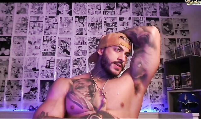 Chiseled latino boyfriend really loves fetish hookup scene