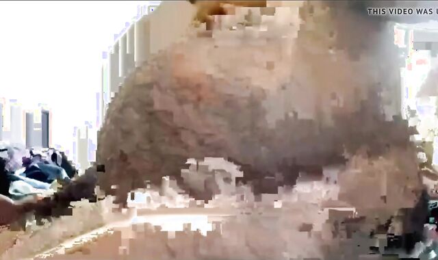 Dad Finishes off On webcam