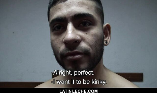 Dangled Latino hammered In Gym Shower