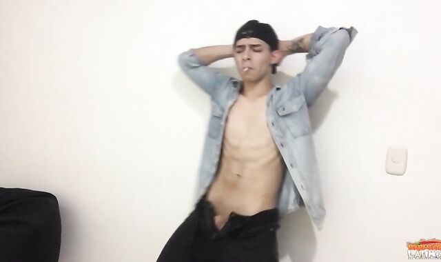 BarebackLatinoz: Skinny Paul teasing porno