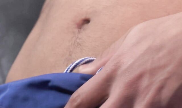 BarebackLatinoz - Latino dressed in cut-offs striptease on couch