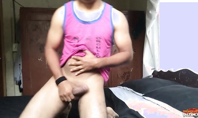BarebackLatinoz - Young uncut dinky latino teasing