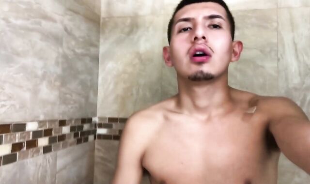 BarebackLatinoz: Super slim Roman really likes rock-rigid humping