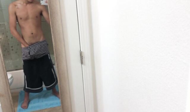 BarebackLatinoz: Super slim Roman really likes rock-rigid humping