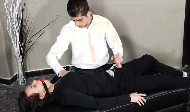 Latin assfuck Wrecked And Bred Whilst Dangled In Ropes