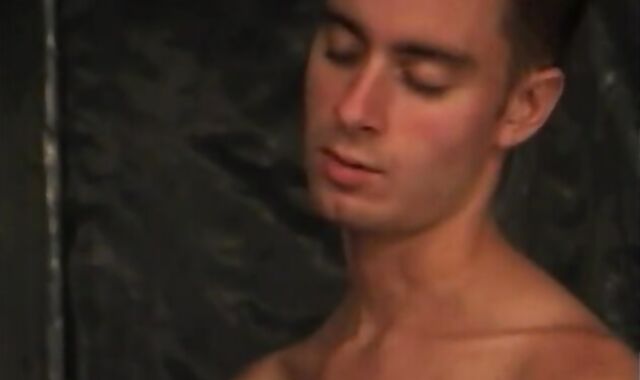 spear engulfing faggot twunk Takes dude-fluid blast On His Face And receives smashed By xxx boyfriend