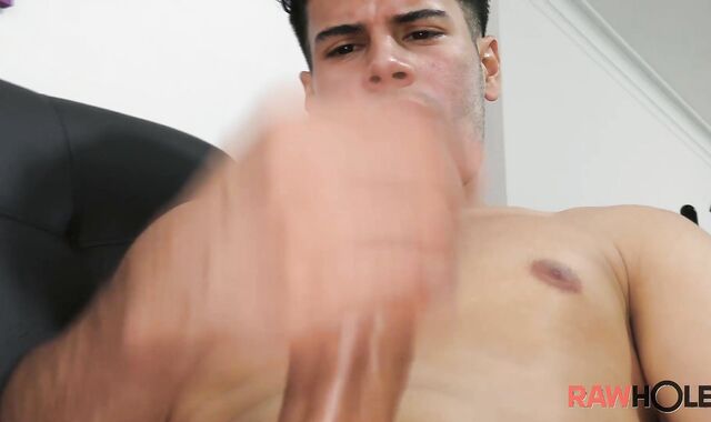 Rawhole: Muscle Saul onanism porno vid