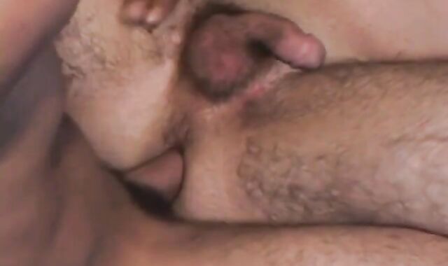two men double team a worthy latin dude at night