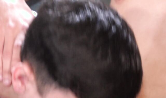 BarebackLatinoz - Latino Fap love glove-free-for-all dt jizm on bed