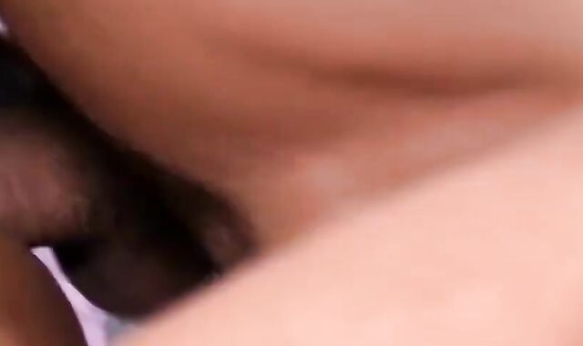 Up Close naked Latino nailing
