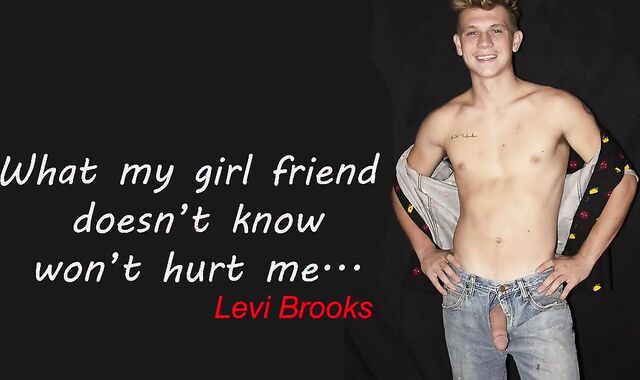 Straight redneck Levi Brooks dildo fuck.
