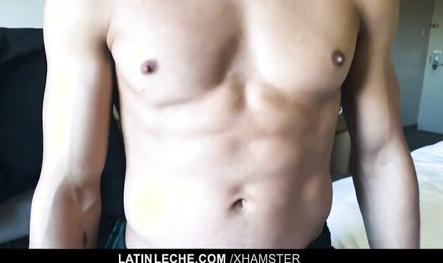 Latino Fanboy Inhales A Cameramans 10-Pounder