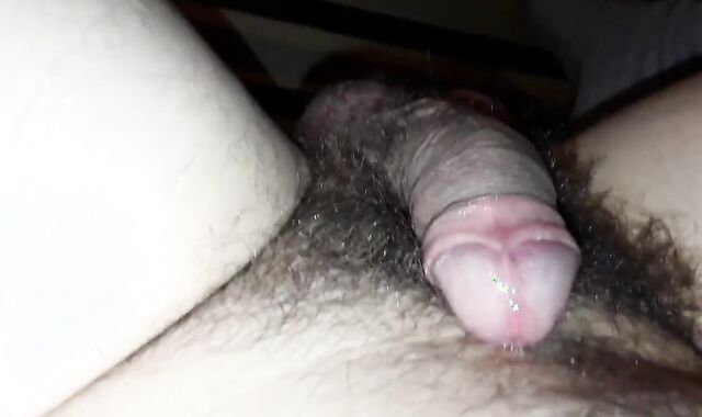 Closeup prostate milking