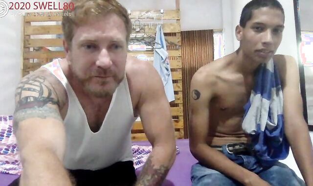 young Lean Street Vendor With monstrous dong Blows a load With Me whilst Observing Porn