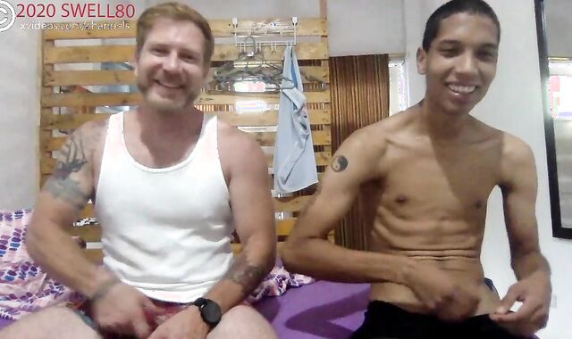 young Lean Street Vendor With monstrous dong Blows a load With Me whilst Observing Porn