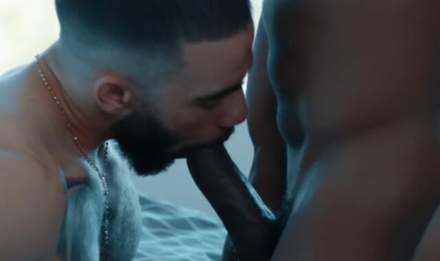 Noir Male - Dark-hued Papi Suave ass-fuck bicurious-racial