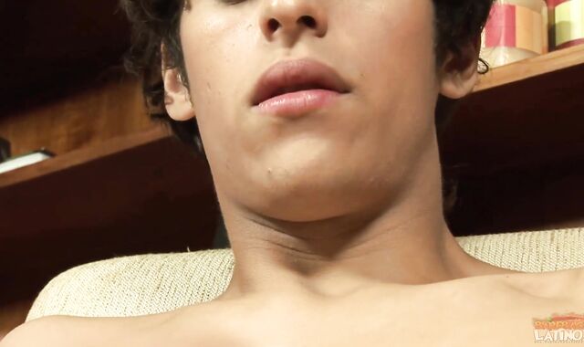 BarebackLatinoz - Rock hard Adrian striptease at the party
