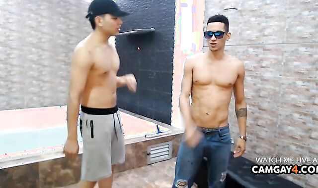 A plenty of Of Latinos Groping Each Other In Live