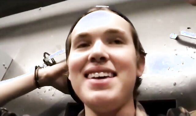 superb Latino teenager Binds And inhale-jobs His luscious-saucy Straight acquaintance