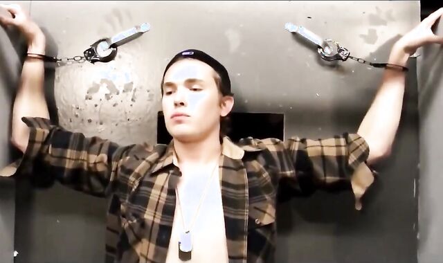 superb Latino teenager Binds And inhale-jobs His luscious-saucy Straight acquaintance