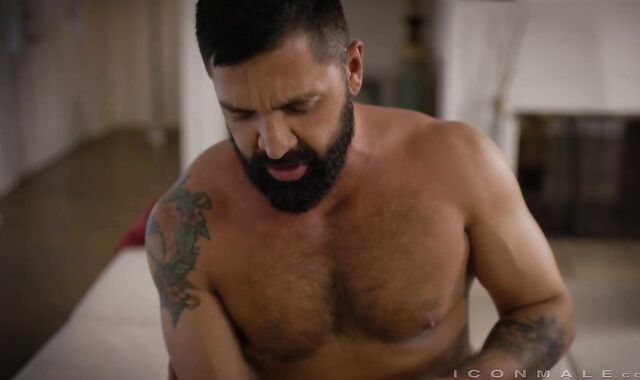 Icon Male: Immense dark-hued jism-shotgun Dominic Pacifico bootie finger-kittling