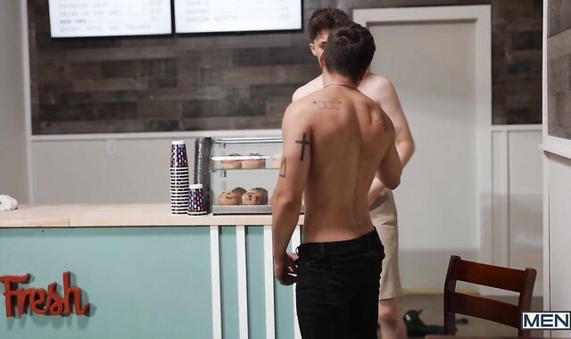 DrillMyHole: Angel Rivera together with tattooed Troye Dean