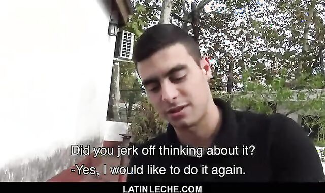 Faggot-for-pay Latino Gives Up His booty-fuck-hole For specie