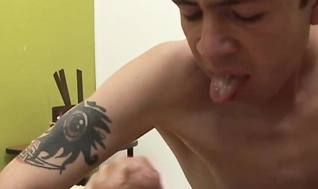 OTB Boyz - Latino twink Martin love glove-free-for-all stripteasing