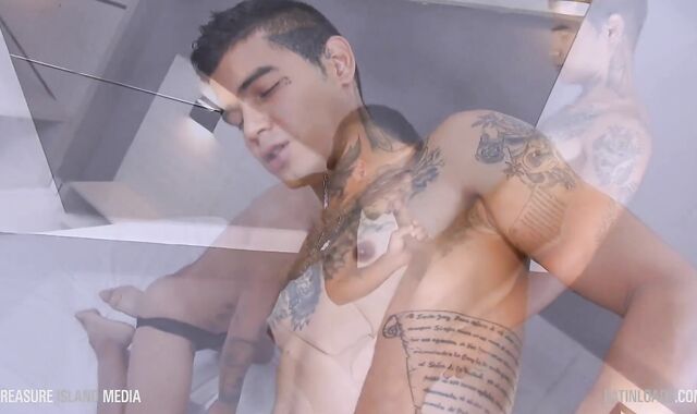 Skinny Tattooed Mexican raw Plowers