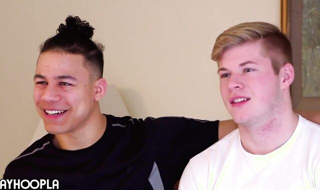 Latino Claps youthful bushy Cheeks Of ash-towheaded college-aged age nubile