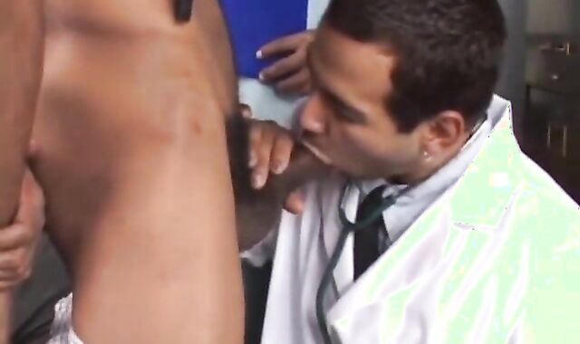 Ebony latino Physical Check-up