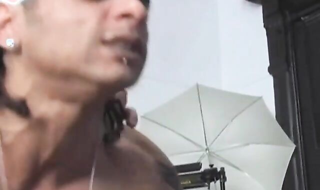 Tattooed Latino thugs packing fudge painfully