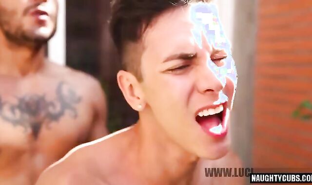 Latin gay rump-copulation And Facial cumshot