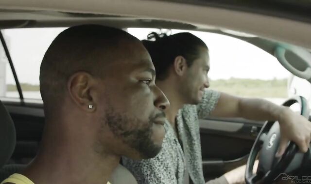 FalconStudios - Latino ambidextrous-racial penetrating outdoors