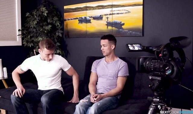 Next Door Originals: European Nic Sahara buttfuck