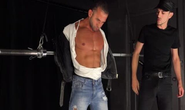 Homosexual-for-pay fresh Muscle guy Takes hardcore sm torment