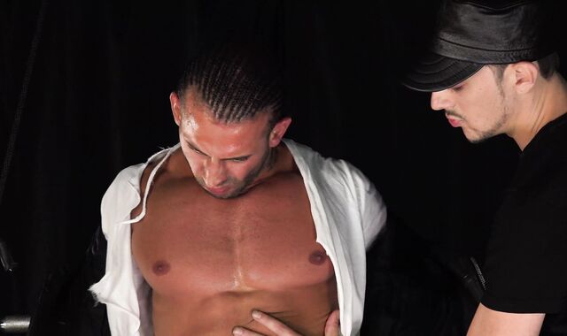 Homosexual-for-pay fresh Muscle guy Takes hardcore sm torment