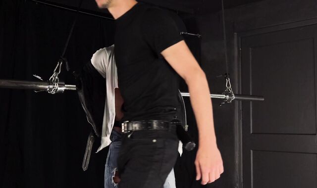 Homosexual-for-pay fresh Muscle guy Takes hardcore sm torment