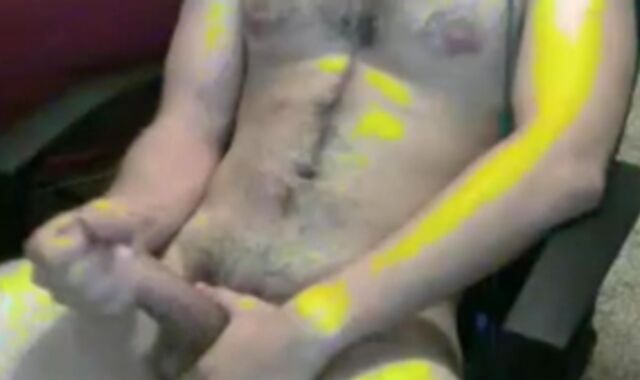 Latin nubile Wanks With joy From The Sofa