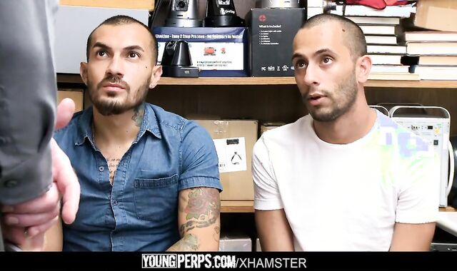 two sweet Latino Deviants receives romped wet By Security Officer