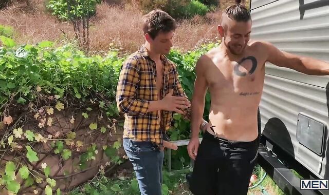 DrillMyHole - Michael DelRay alongside Dante Colle sucky-sucky spunk