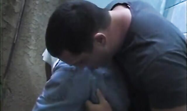 After pounding A great darksome wazoo, gay Milky boy Gives